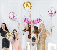 画像をギャラリービューアに読み込む, MESHA Confetti Balloons 12 Inches Party Balloons 2 Colors Pack of 20
