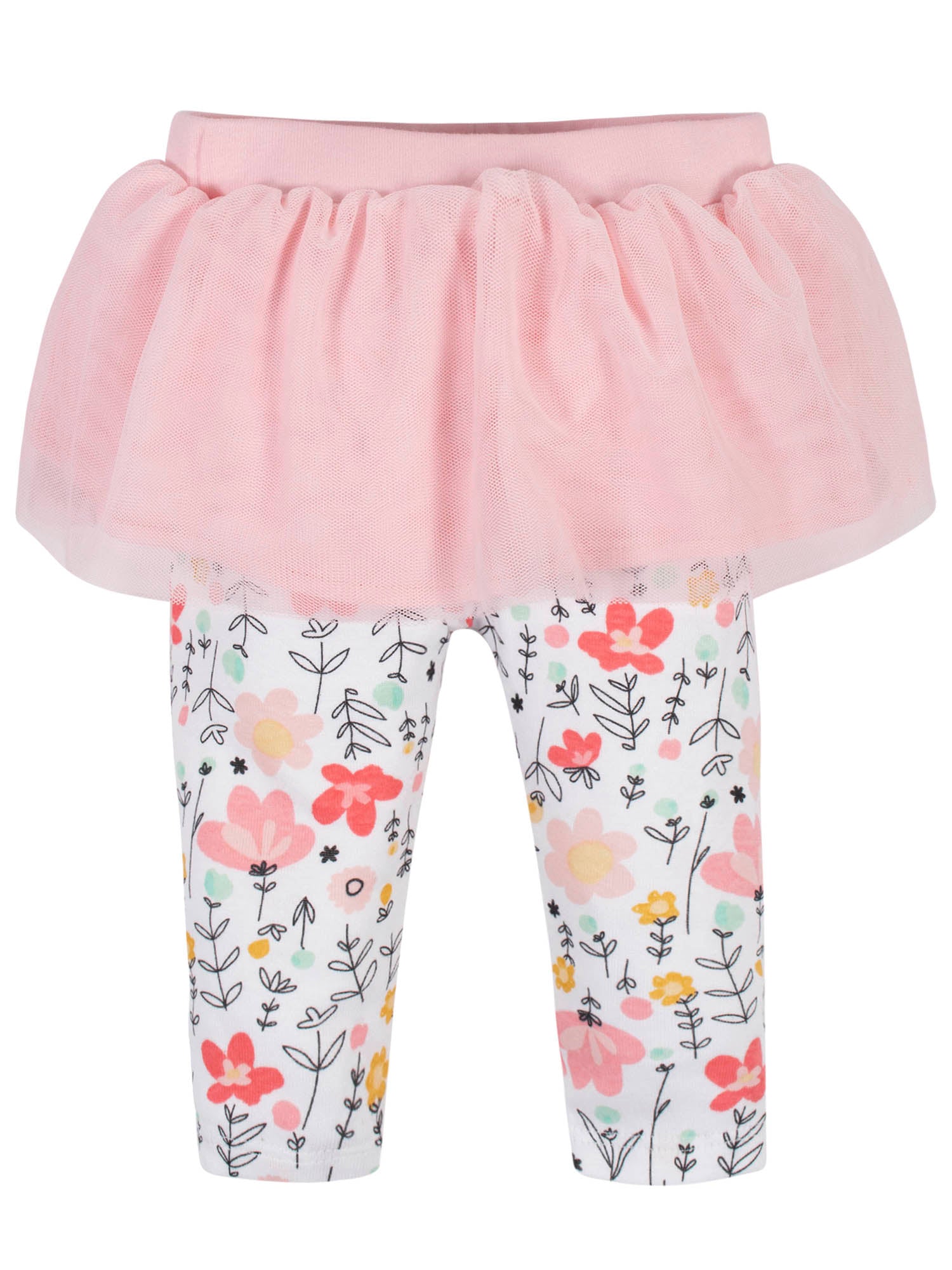 Girl Bodysuit & Tutu Leggings 4-Piece Set