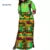 Dashiki African Applique Print Long Dresses With 2 Pockets