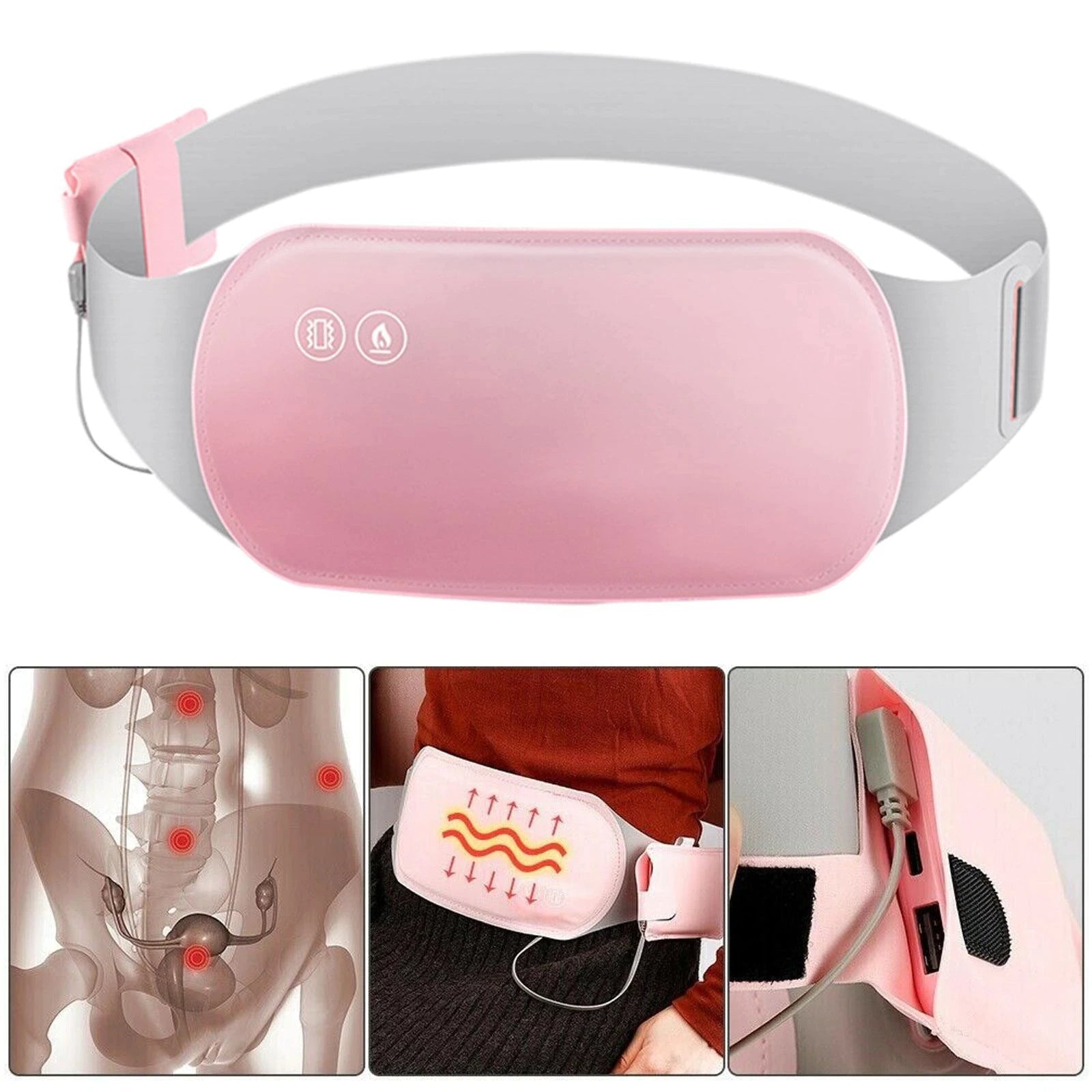 Menstrual Heating Pad Smart Warm Palace Belt Relief