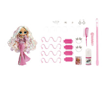 Load image into Gallery viewer, LOL Surprise OMG Show Hair Edition Twist Queen Fashion Doll
