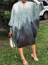 Load image into Gallery viewer, Sexy Loose Africa Women&#39;s Bat Sleeve Large Size Evening Elegant Dresses (Ladies dress) - slvhasitall
