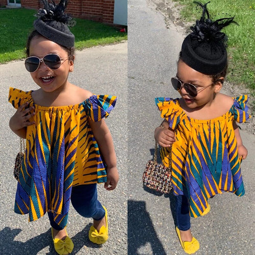 Summer Girls  Africa Dashiki Bohemian Style Shirt Tops - slvhasitall