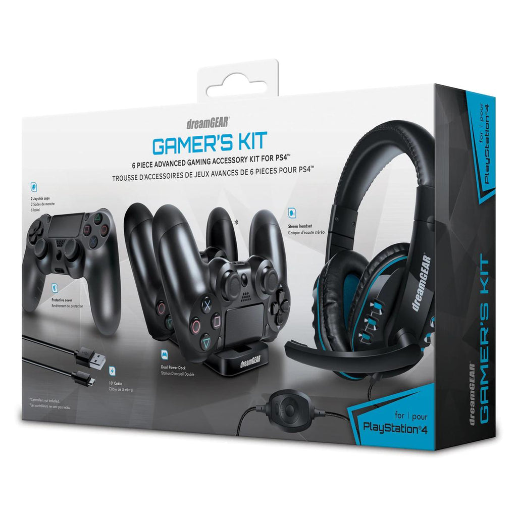 PlayStation 4 Advanced Gamer's Headset Starter Kit -(Controllers are not included)