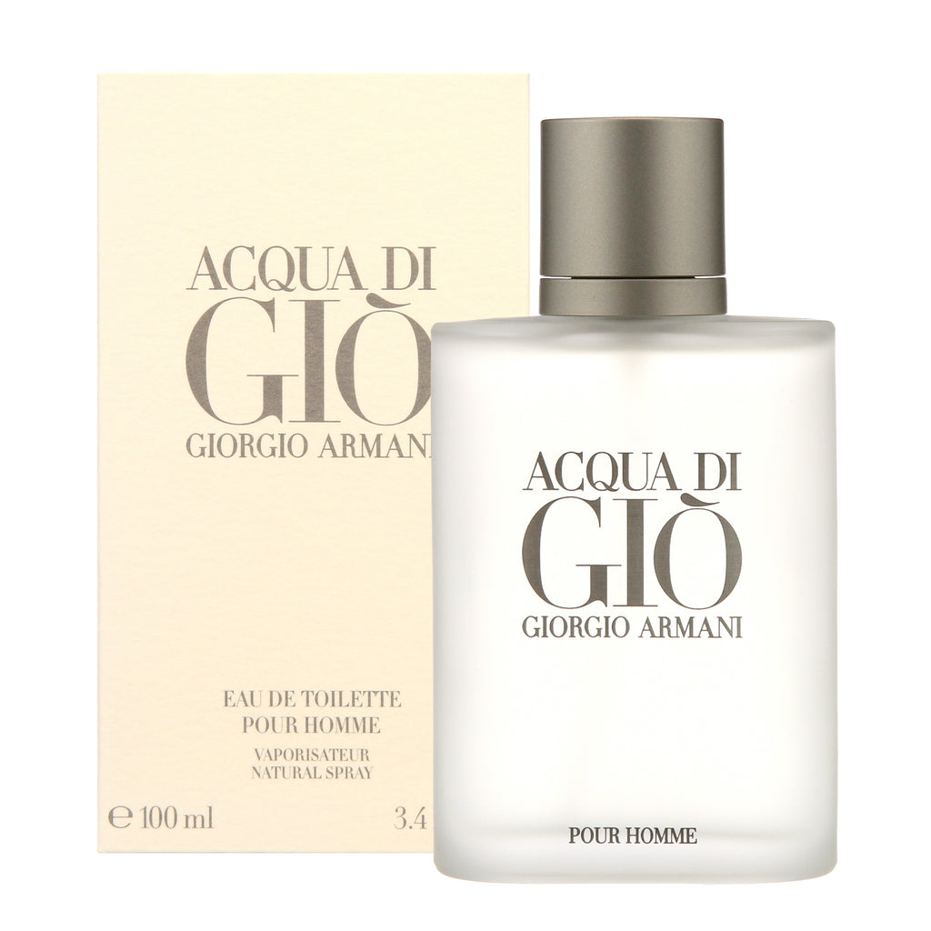 Giorgio Armani Acqua Di Gio Eau de Toilette, Cologne for Men, 3.4 Oz