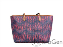 Load image into Gallery viewer, Ralph Lauren Delwood Coated Canvas Leather Tote

