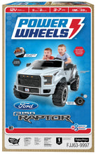 Load image into Gallery viewer, Power Wheels Ford Raptor Extreme Ride On Truck
