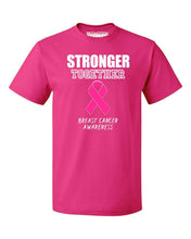 Load image into Gallery viewer, Stronger Together Breast Cancer  Men&#39;s T-shirt

