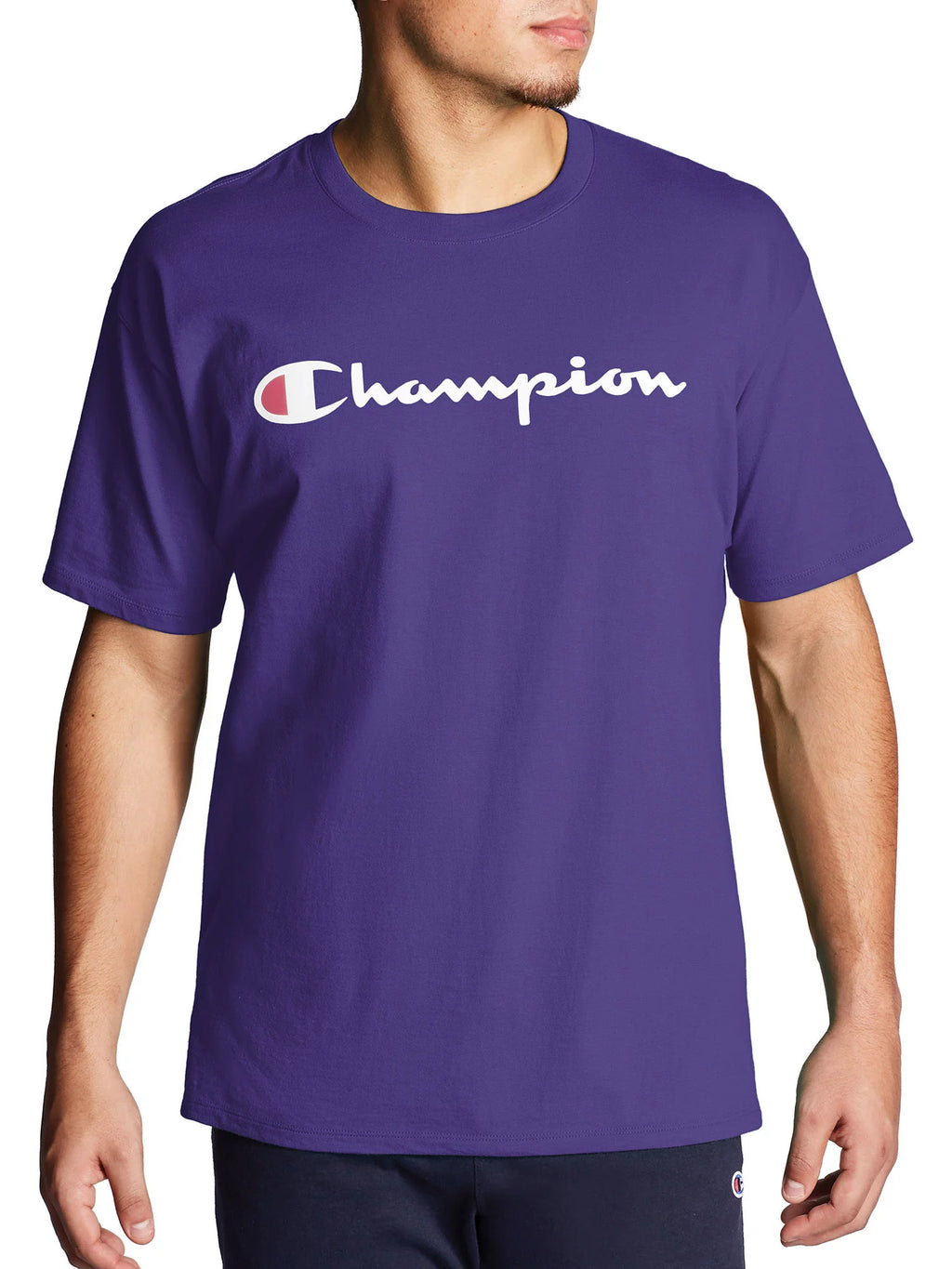 Champion Men's Script Classic Graphic Jersey Tee
