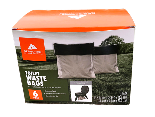 Ozark Trail Portable Toilet Waste Bags