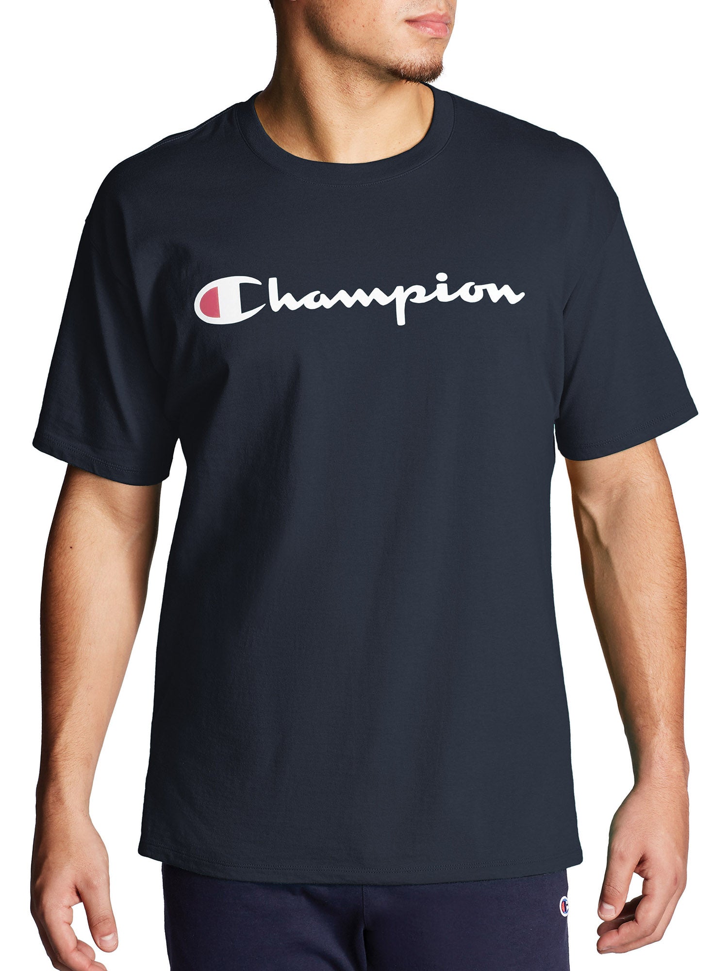 Champion Men's Script Classic Graphic Jersey Tee