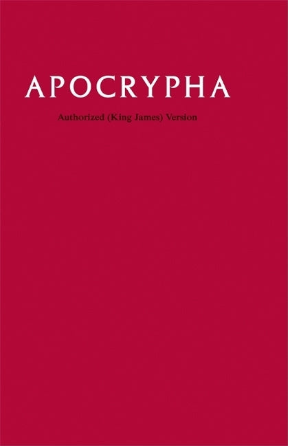 Apocrypha-KJV (Hardcover)