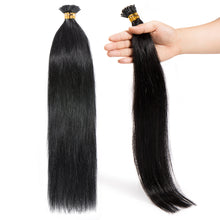 Load image into Gallery viewer, I Tip Hand-Tied 100% Human Hair Extensions
