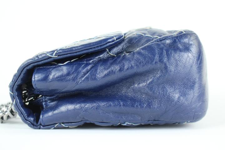 Chanel Quilted Surpique Classic Flap Shoulder Bag