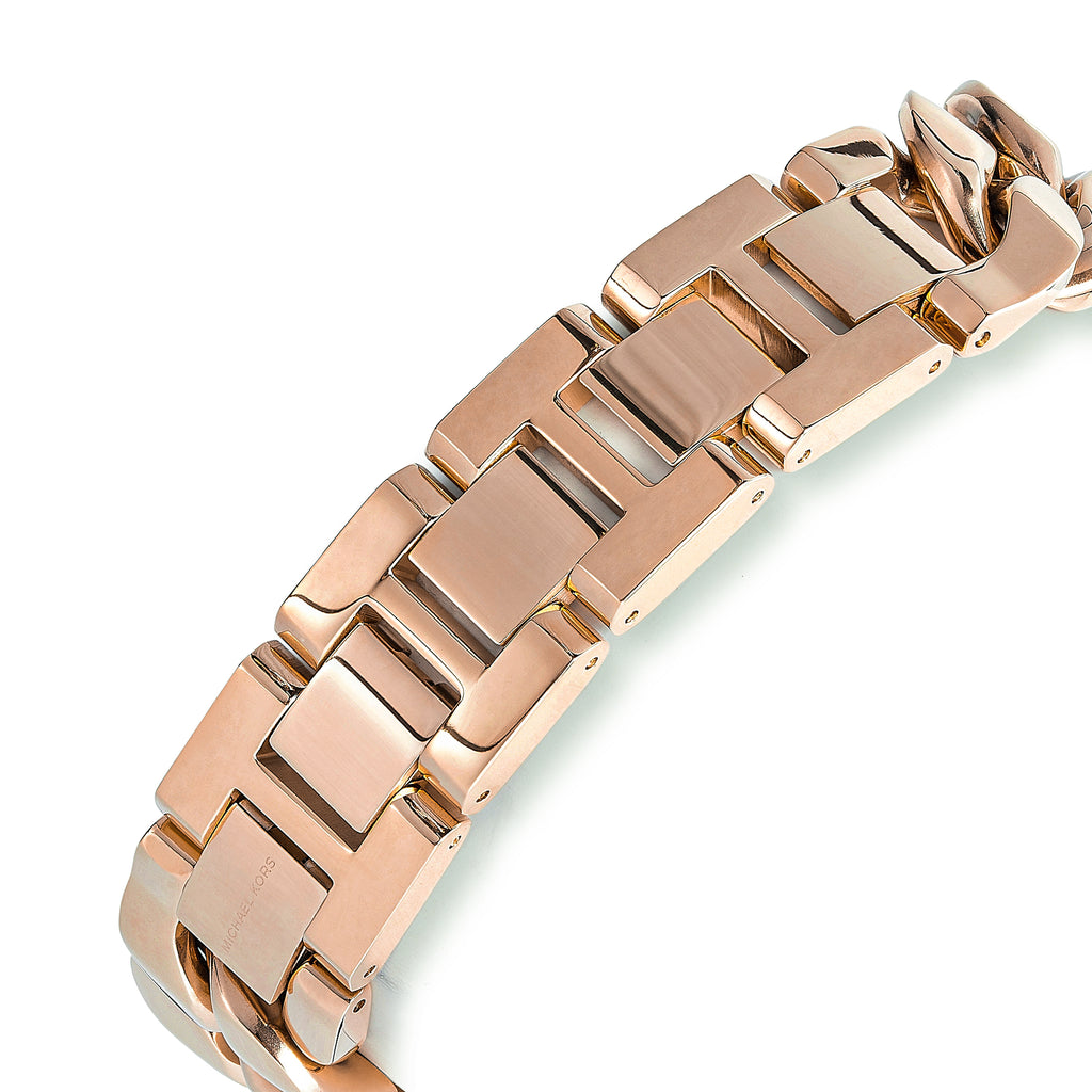 Michael Kors Women's Channing Quartz Watch Rose Gold
