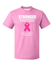 Load image into Gallery viewer, Stronger Together Breast Cancer  Men&#39;s T-shirt
