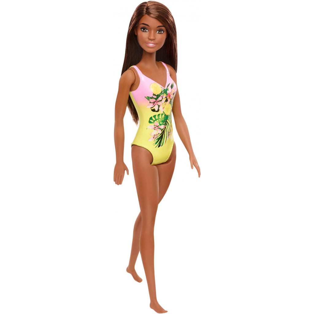 Barbie Doll, Brunette, Wearing Swimsuit