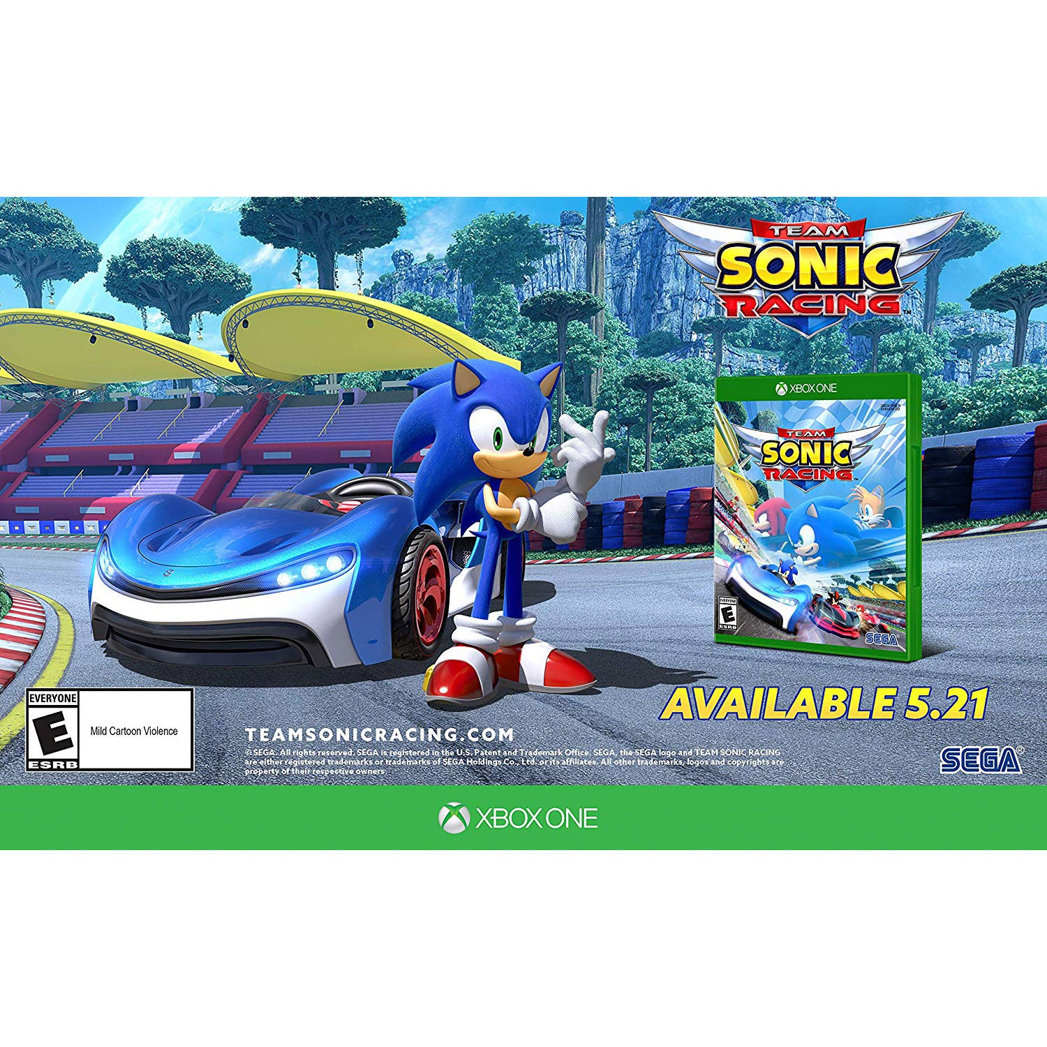 Team Sonic Racing, Sega, Xbox One