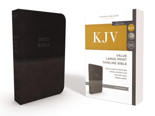 KJV Thinline Bible Large Print (Hardcover)