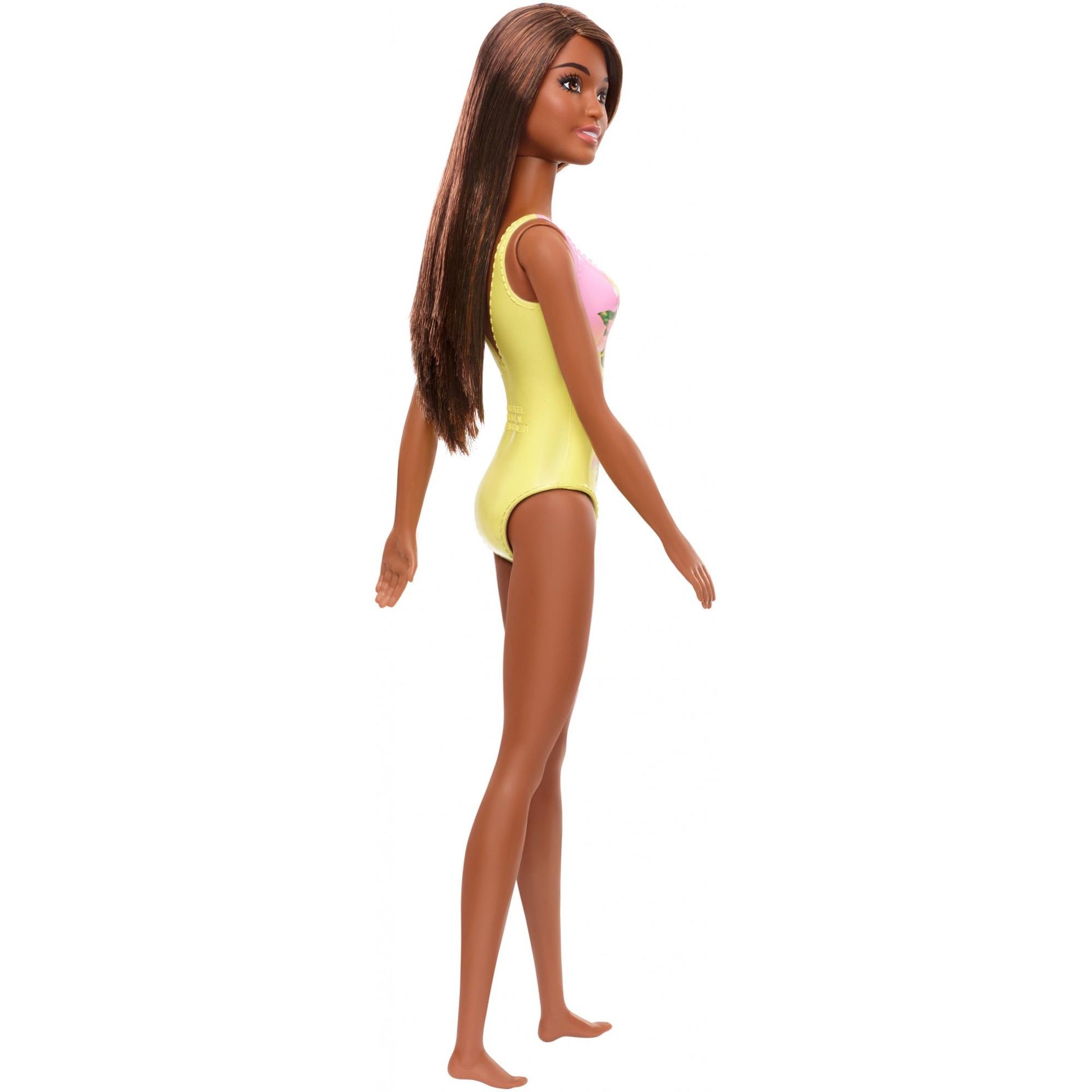 Barbie Doll, Brunette, Wearing Swimsuit