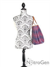 Load image into Gallery viewer, Ralph Lauren Delwood Coated Canvas Leather Tote
