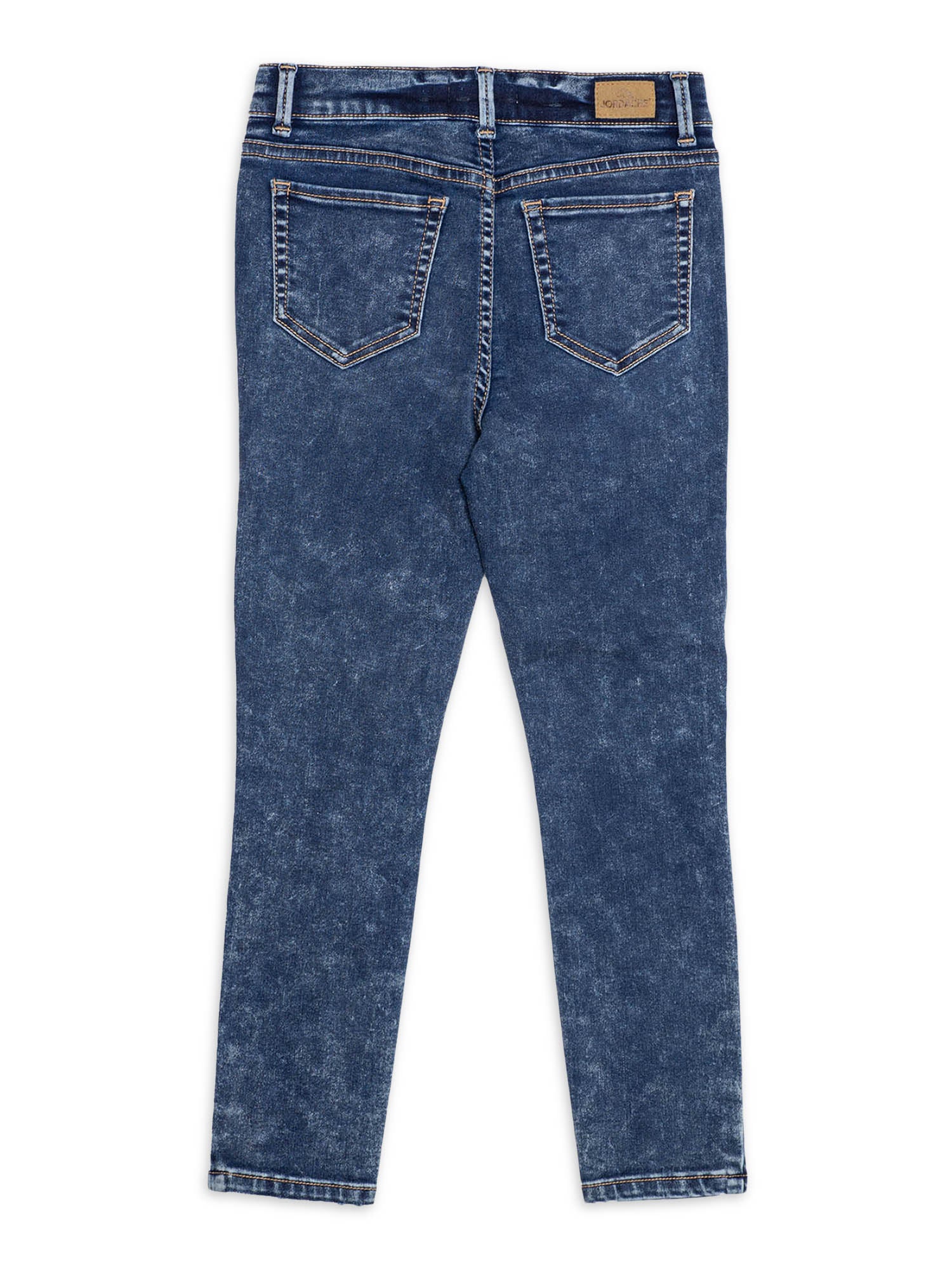 Girls Embroidered Super Skinny Ankle Jeans, Sizes 4-18