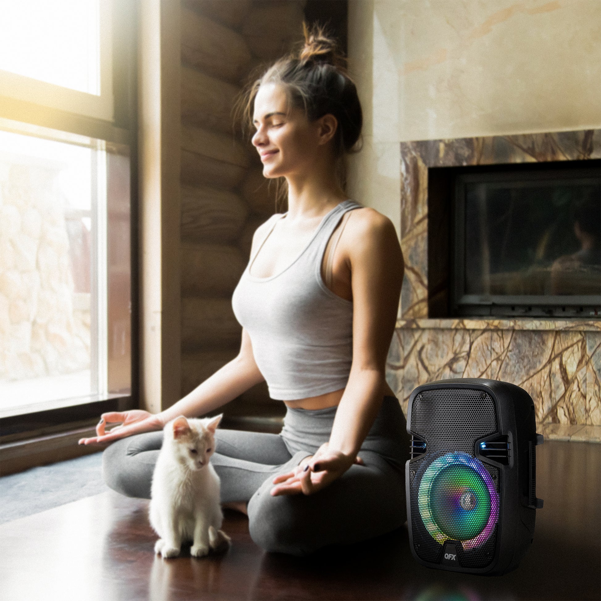 8” BLUETOOTH RECHARGEABLE SPEAKER