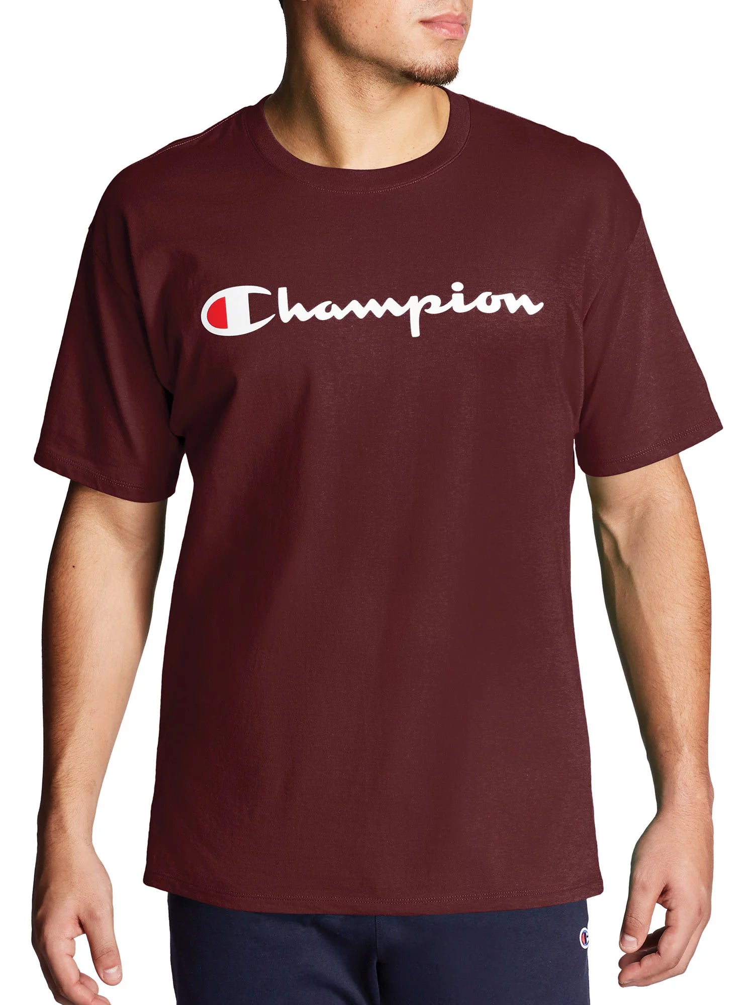 Champion Men's Script Classic Graphic Jersey Tee