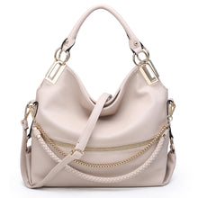 画像をギャラリービューアに読み込む, Dasein Women Soft Faux Leather Large Hobo Shoulder Handbags With Rhinestones
