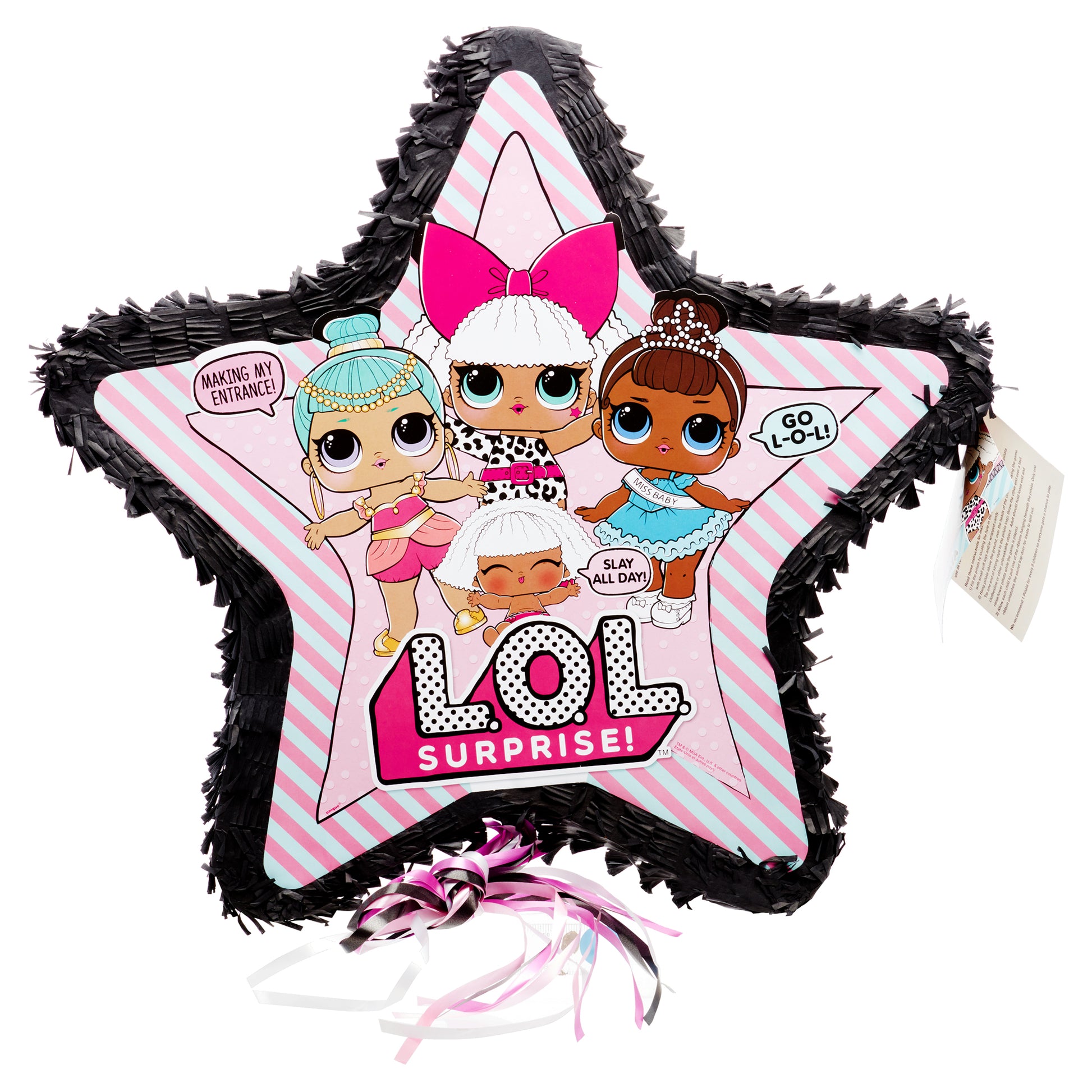 LOL Surprise Shaped Flat Drum Pinata
