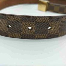 画像をギャラリービューアに読み込む, Louis Vuitton Damier Ebene Belt Ceinture Carre
