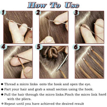Load image into Gallery viewer, I Tip Hand-Tied 100% Human Hair Extensions

