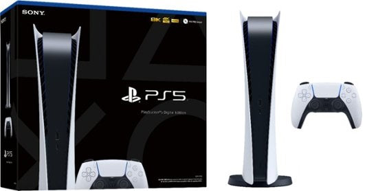 Sony PlayStation 5, Digital Edition Video Game Console Refurbished