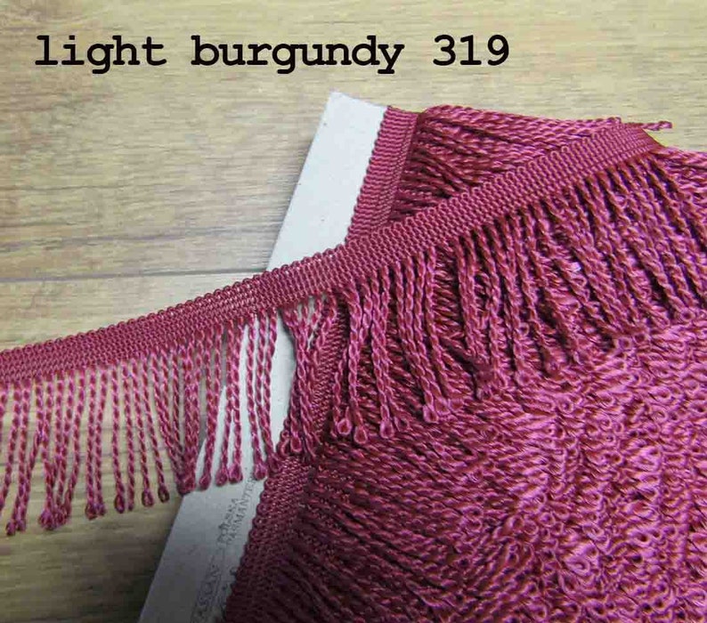 Bullion Fringes Tassels Looped