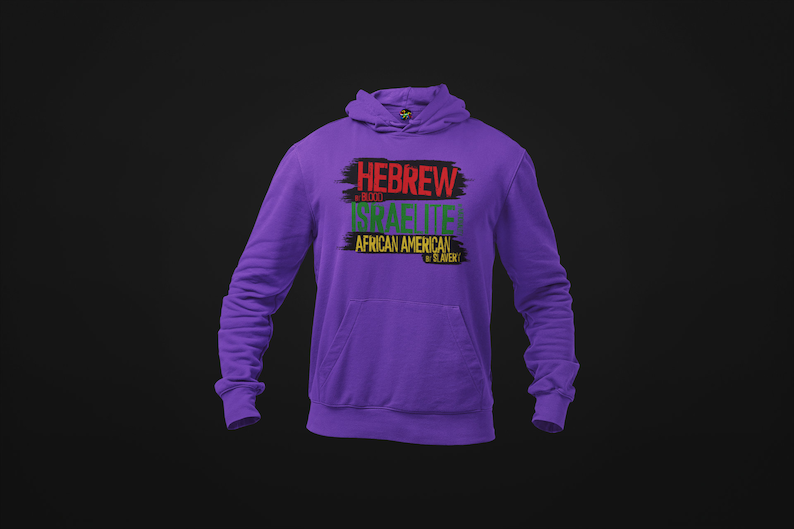 Hebrew Blood Long-sleeved Israelite T Shirts With Fringes