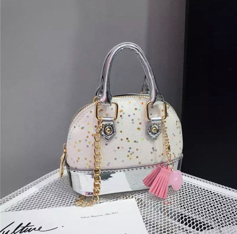 Personalized Sparkle Purse/ Crossbody Bag