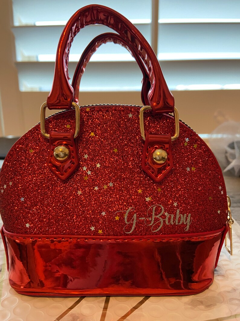 Personalized Sparkle Purse/ Crossbody Bag