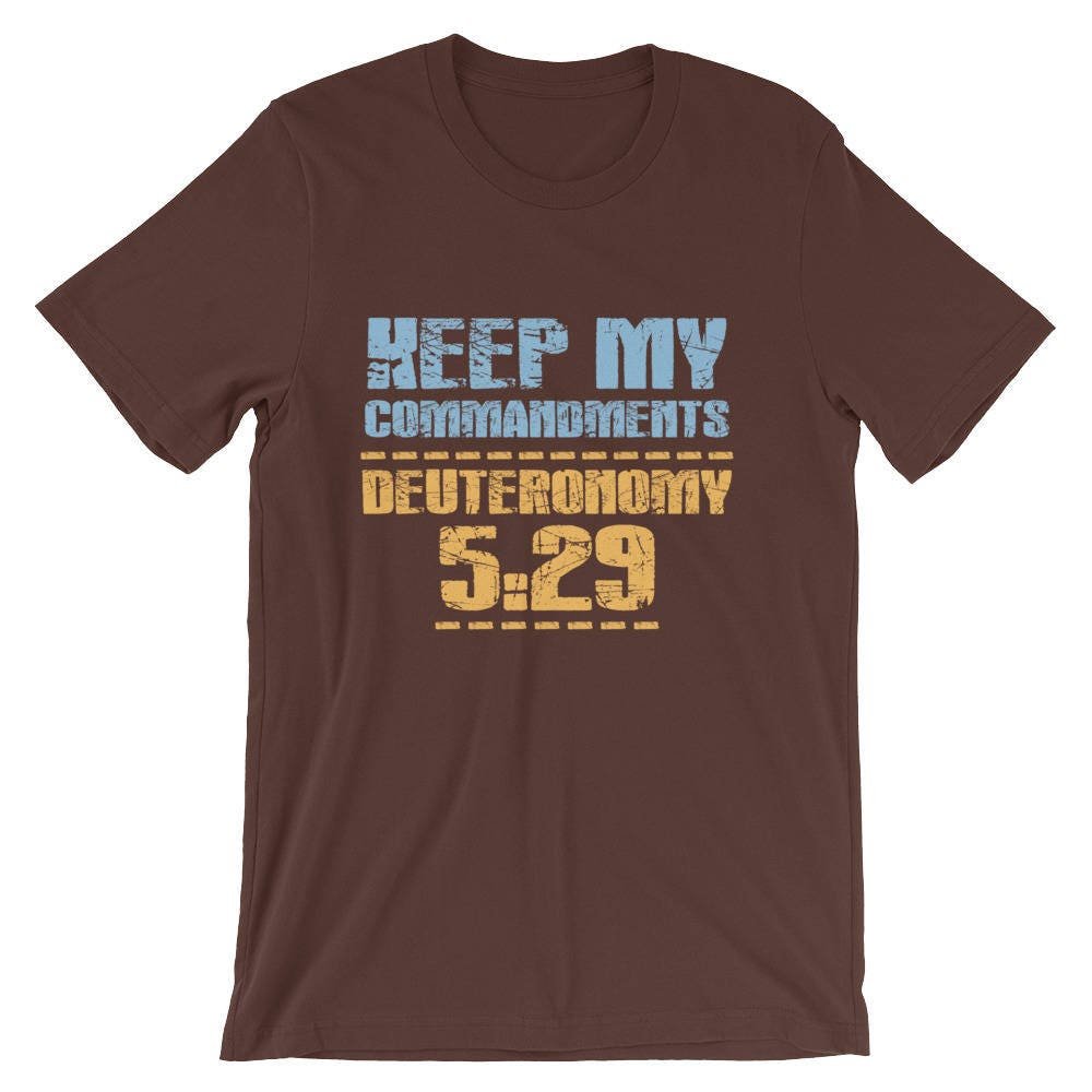 Keep My, Commandments T-Shirt
