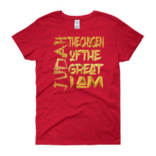 画像をギャラリービューアに読み込む, Women Judah The Chosen I&#39; am Great, I&#39; am Israelite T Shirt
