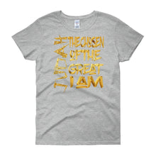 画像をギャラリービューアに読み込む, Women Judah The Chosen I&#39; am Great, I&#39; am Israelite T Shirt
