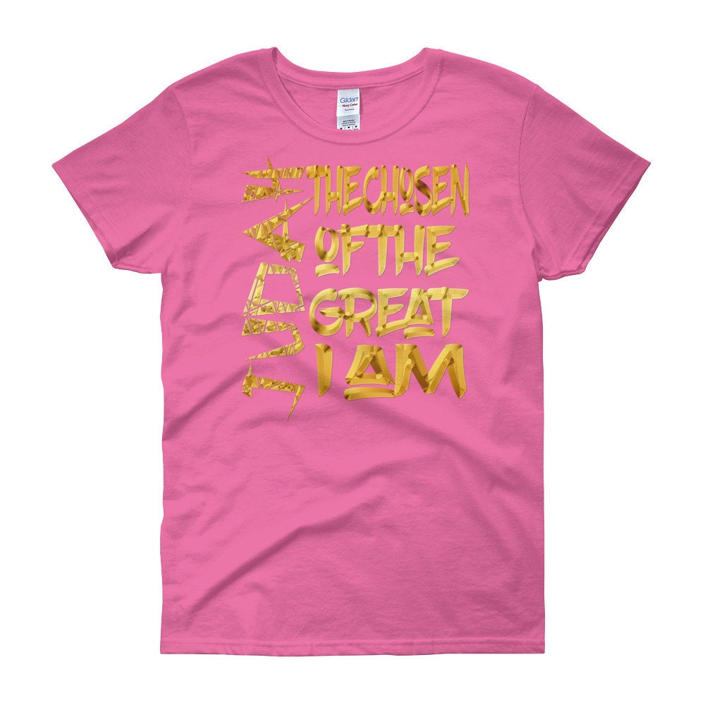Women Judah The Chosen I' am Great, I' am Israelite T Shirt