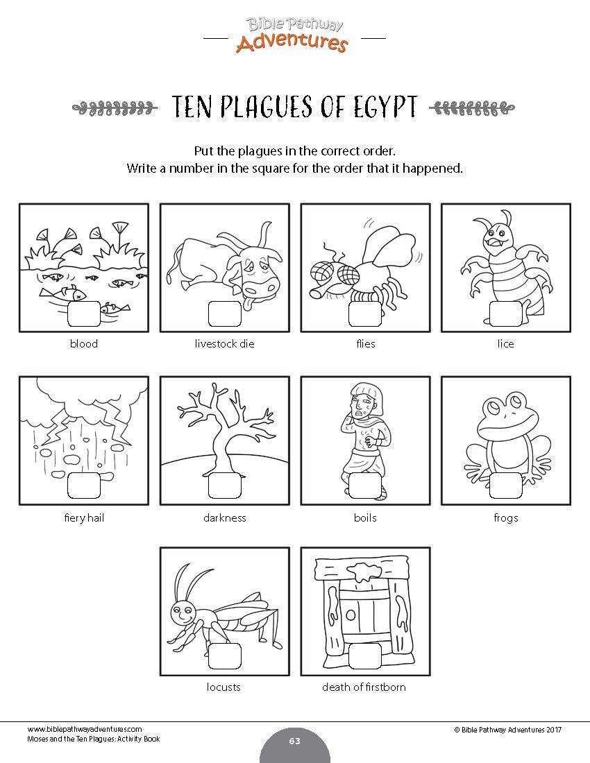 The Passover Story Activity Lesson Book