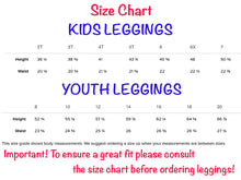 Load image into Gallery viewer, Matzo Flatbread Pattern Kids Leggings Passover
