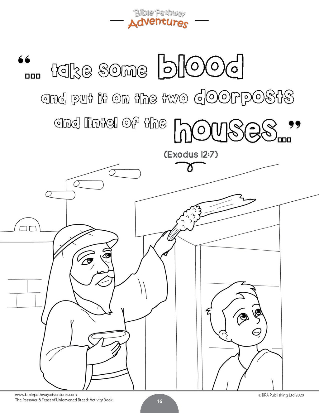 The Passover Story Activity Lesson Book