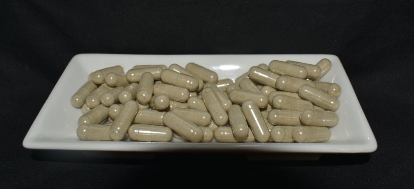 Organic Irish MossSea Moss, Bladderwrack and Burdock Capsules Vegetarian Capsules