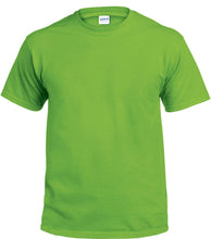 Load image into Gallery viewer, Hebrew Israelite Lime T-Shirt With Black Fringes Blue Ribbon
