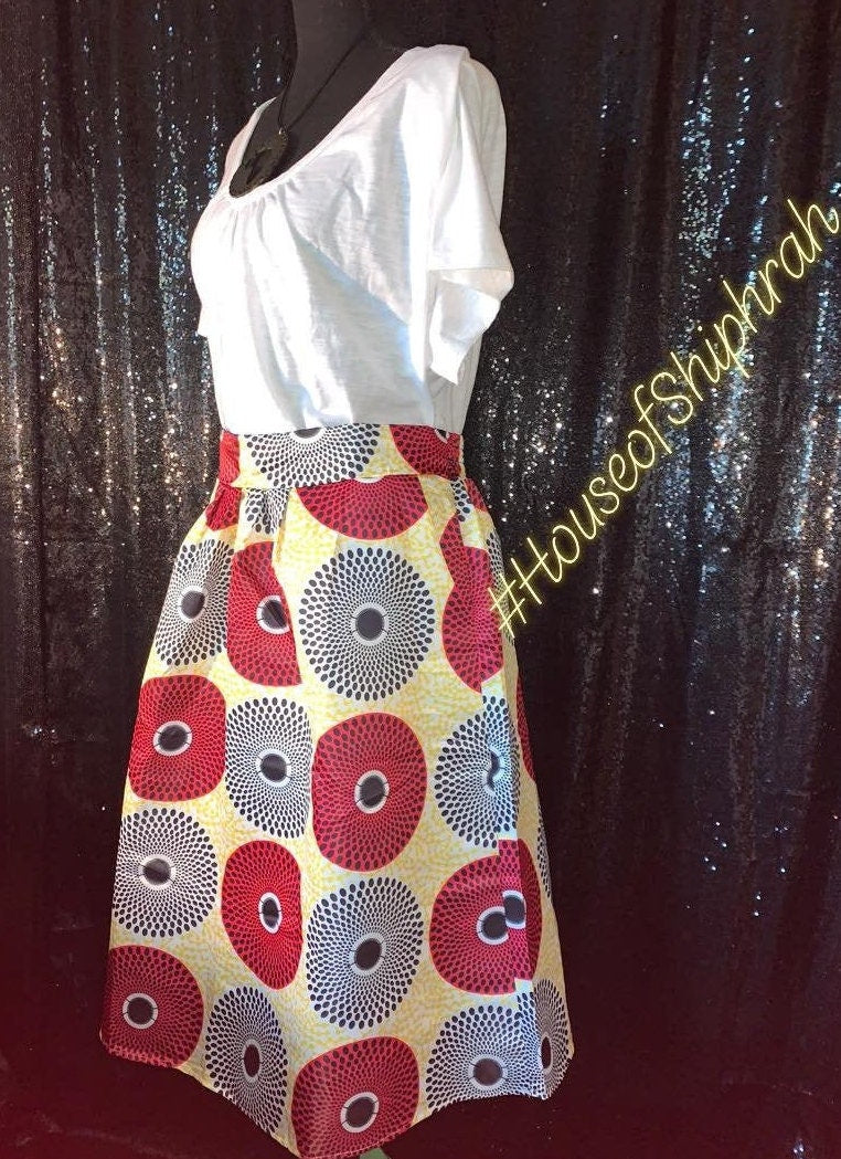 House of Shiphrah Vibrant Skirt