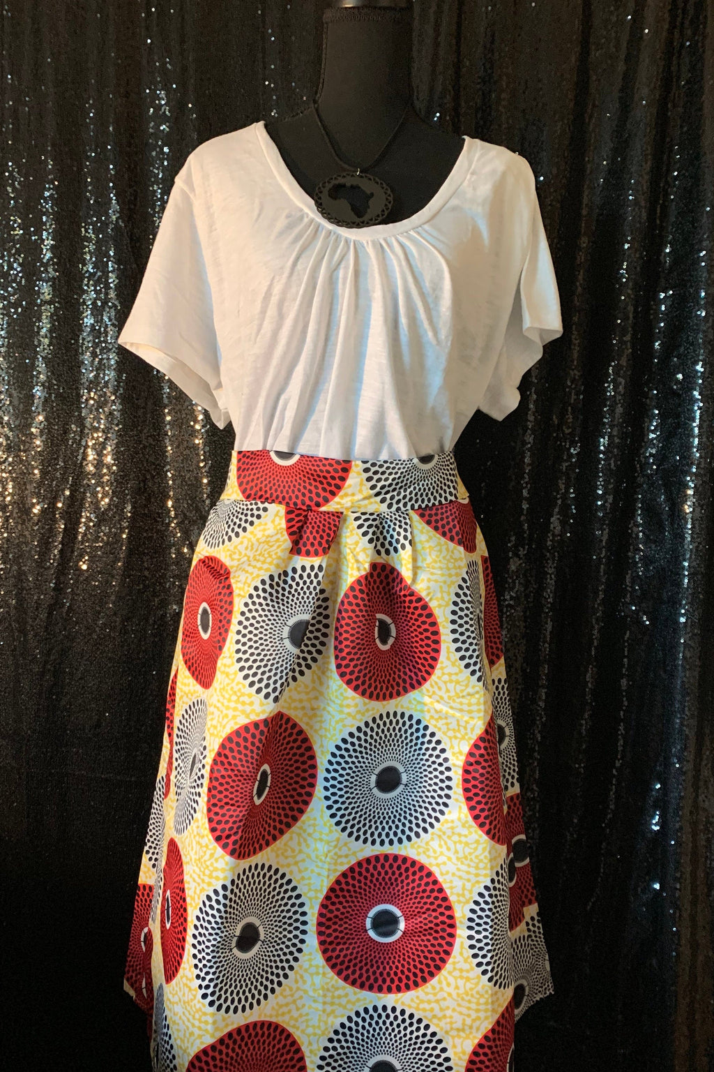House of Shiphrah Vibrant Skirt