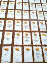 画像をギャラリービューアに読み込む, Passover Family Game 50 Trivia Cards Instant Download
