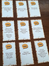 画像をギャラリービューアに読み込む, Passover Family Game 50 Trivia Cards Instant Download
